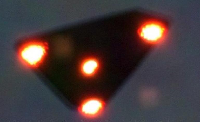 An Encounter with a Black Triangle